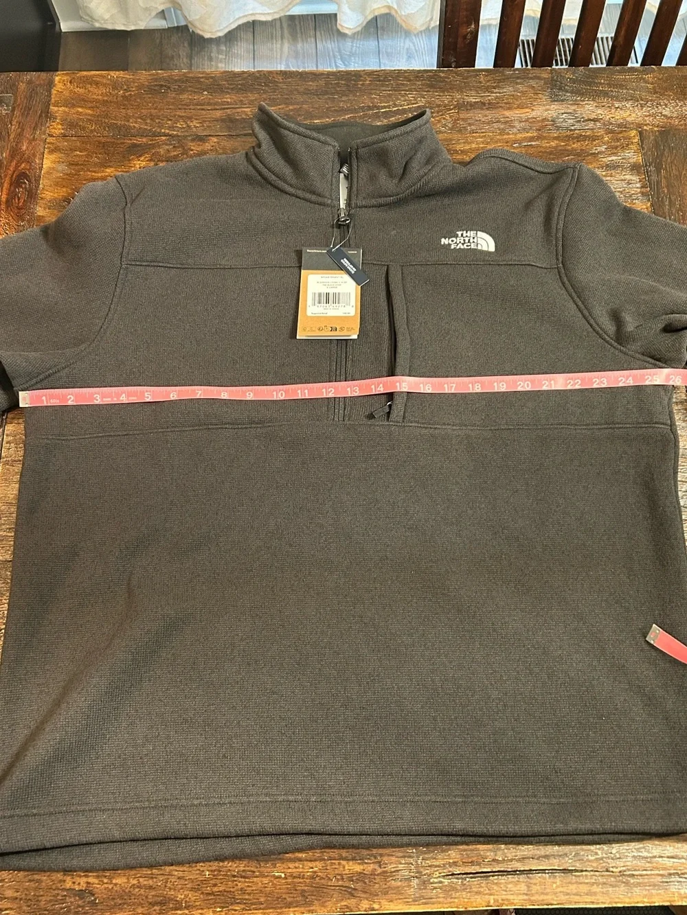 The North Face - Gordon Lyons 1/4-Zip Jacket - Men's - Black Heathered